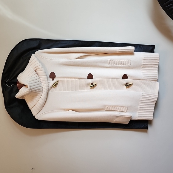 MICHAEL Michael Kors Wool Sweater Coat - Picture 1 of 8